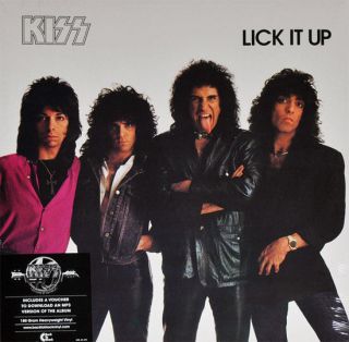 Kiss - ‎lick It Up Vinyl Lp Mercury 2014 New/sealed 180gm