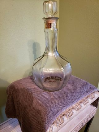 Vintage Jack Daniels Old No 7 Inaugural Bottle Decanter
