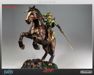 Link On Epona Exclusive Statue - First 4 Figures - First4figures F4f Zelda