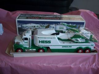 Hess Toy Truck And Jet 2010 Lights Sound - Launch Ramp -