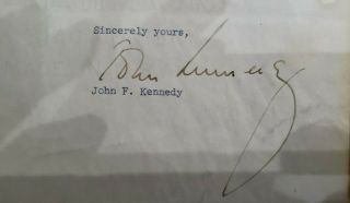 Senator John F Kennedy Electoral College Document - 1957 3