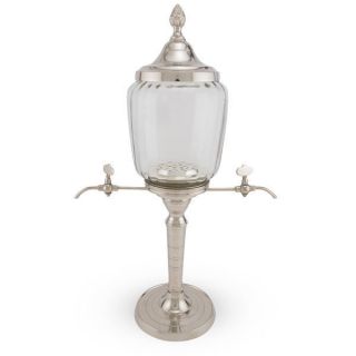 Belle Epoque Metal Absinthe Fountain - 2 Spouts - French Absinth Drinking Gift