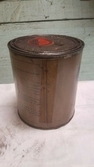 Ford Oil Can Antique Country M533 600 - W - Oil Can One Quart Freund Can Company 2