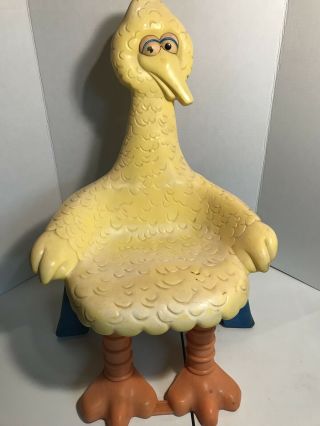 1979 Vintage Sesame Street Big Bird Toddler Child’s Size Chair By Knickerbocker