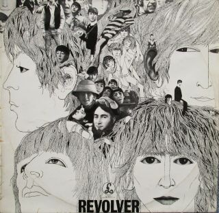 The Beatles Revolver Vinyl Lp Mono Australia 1966 Record