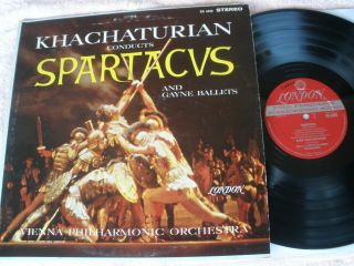 London Cs 6322 Khachaturian Spartacus & Gayne Ballet Suite Ffss Blue Back Tas