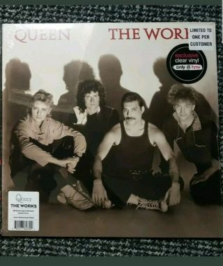 Queen The Clear Vinyl Lp Hmv Ltd Edition