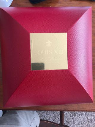 Louis Xiii Remy Martin 1.  75 L Box,  Gold Stopper,  Book And Carrying Case (no Btl)