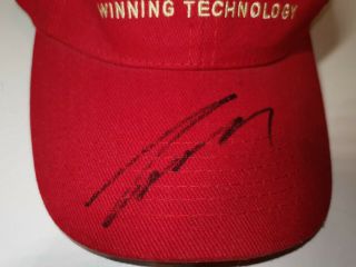 Niki Lauda Signed Novomatic Cap