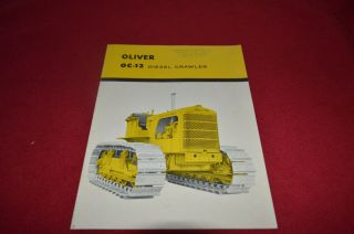 Oliver Tractor Oc - 12 Diesel Crawler Dealer 