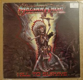 Meliah Rage Kill To Survive Vinyl Lp 1988 Epic 1st Press Promo Rare Near