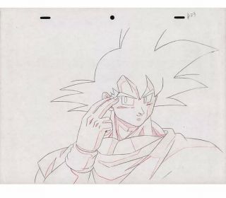 Dragonball Dragon Ball Z Anime Cel Goku Toei Animation Toriyama 3