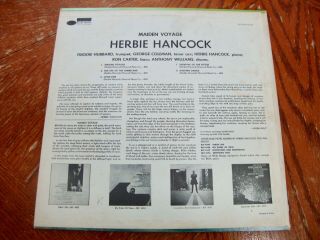 HERBIE HANCOCK Maiden Voyage BLUE NOTE LP VG,  stereo Liberty 2