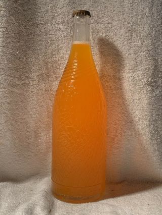 Rare 22oz Orange Crush Embossed Soda Bottle Allentown,  Pa Hard To Find