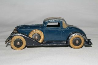 Tootsietoy 1930 ' s Graham Convertible Coupe,  Blue & Black 2
