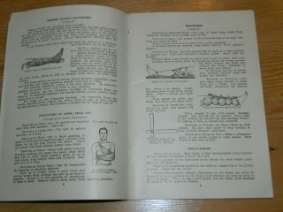 Johnson & Johnson Handbook of First Aid,  Household and Toilet Needs.  1914 5