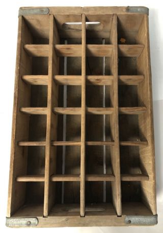 Vintage Shep ' s Famous Beverages Pittston Pennsylvania 24 - bottle Wooden Crate Box 5