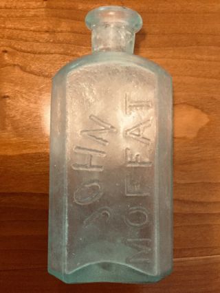 John Moffat Phoenix Bitters York Antique Green Glass Bottles 1800’s