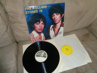Rare Rolling Stones Bootleg Live Lp 