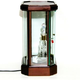 Louis XIII Remy Martin Cognac Lighted Display Case & Baccarat Crystal Decanter 5