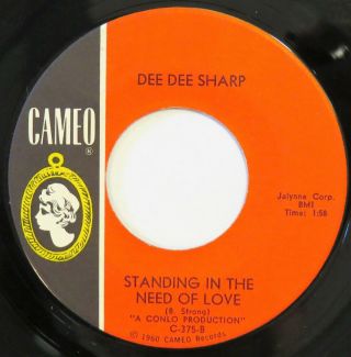 Dee Dee Sharp Standing In Need Of Love / Really Cameo 45 Northern Soul Vg,  Hear