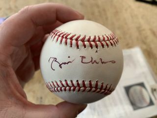 President Bill Clinton Signed Baseball Jsa Autogrpahed.  Hand Signed