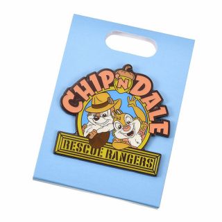 Chip & Dale Pin Badge Rescue Rangers 2019 Disney Store Japan