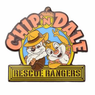Chip & Dale Pin Badge Rescue Rangers 2019 Disney Store Japan 2