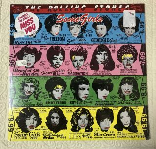 The Rolling Stones - Some Girls - 1978 Us Rs 1st Press Coc 39108