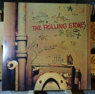 The Rolling Stones Beggars Banquet 180g Clear Vinyl Remaster Reissue Lp Nm/nm