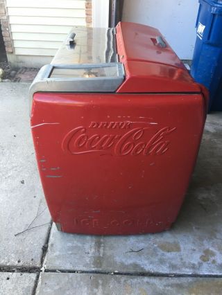 1948 - 50 Coca - Cola Wet Cooler / Chest,  Westinghouse model WE - 6. 2