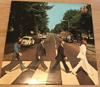 The Beatles ‎– Abbey Road (label: Apple Records ‎– So - 383,  1969 Release)