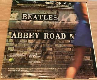 The Beatles ‎– Abbey Road (Label: Apple Records ‎– SO - 383,  1969 Release) 2