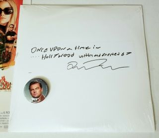 QUENTIN TARANTINO ONCE UPON A TIME IN HOLLYWOOD 2 LP SOUNDTRACK POSTER, 2