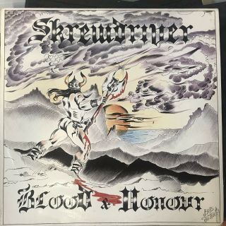 Blood And Honour Rock - O - Rama Records Rrr 53 Lp 1985 Ian Stuart Orig Skrew Ed