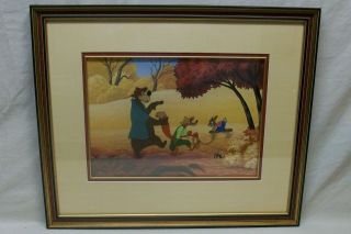 Walt Disney " Song Of The South " Limited Ed Cel " The Laughing Place "