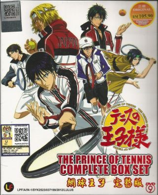 Dvd Prince Of Tennis Complete Boxset 15disc,  Speical,  15 Ova,  2 Movie Anime