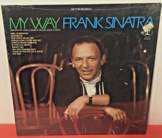 Frank Sinatra My Way Reprise Male Jazz Vocal Lp Nm /mint Don Costa