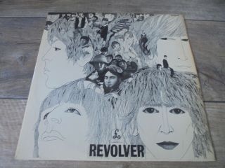 The Beatles - Revolver 1966 Uk Lp Parlophone Mono B&y 1st 606 - 2