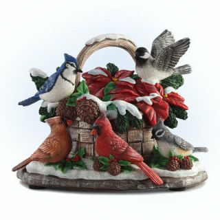 Winter Solstice Figurine Decoration Bird Nature S Songbook Bradford Exchange