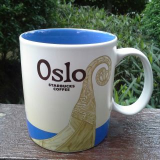 Starbucks City Mug 16 Oz Oslo Series 2016 - 2017 Norway Discontinued