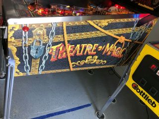 THEATRE OF MAGIC Pinball Machine LEDS AUTHORIZED STERN DISTRIBUTOR COLOR DMD 10