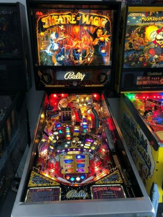 Theatre Of Magic Pinball Machine Leds Authorized Stern Distributor Color Dmd