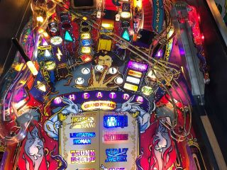 THEATRE OF MAGIC Pinball Machine LEDS AUTHORIZED STERN DISTRIBUTOR COLOR DMD 5