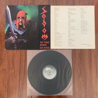 Sodom - In The Sign Of Evil Vinyl Lp 1st Press