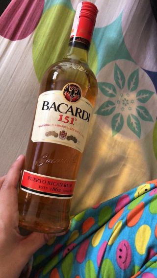 Rare Bacardi 151 Rum 750 Ml.  100 Authentic.