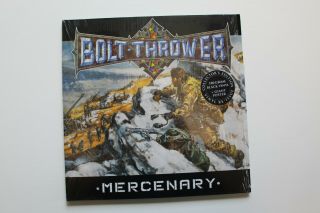 Bolt Thrower: ‎mercenary Vinyl Lp,  Poster (2011 Limited Ed.  German Press) 180g