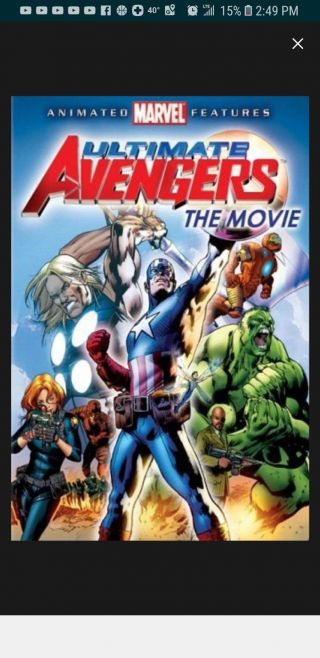 Marvel Ultimate Avengers (2006) completed storyboard art and references 5