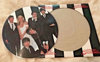 Vintage Blondie Album Picture Disc Vinyl Record Lp Parallel Lines 1978