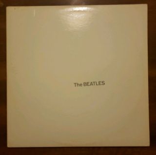 The Beatles White Album Double Lp Capitol Sebx - 11841 White Vinyl